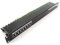 1aTTack.de 367456 Panneau de brassage CAT6 16 ports panneau de distribution noir LSA+ technologie de connexion distribution réseau - RJ45 - TIA 568 A/B - noir