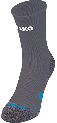 JAKO Unisex Trainingssocken , Steingrau, 35-38