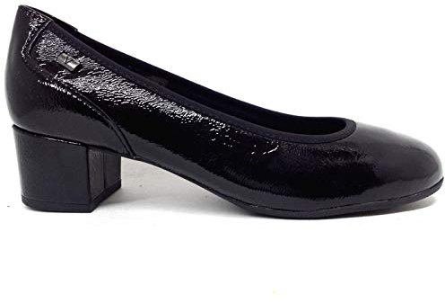 Valleverde 36371 Vernice Black Decollete Donna 40