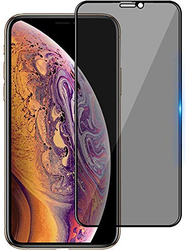 3 piezas Anti Spy Peeping Glare Privacidad Película protectora de pantalla, For iPhone X XS MAX XR 10 6 6S 7 8 Plus 9H Vidrio templado-For iPhone 11 pro