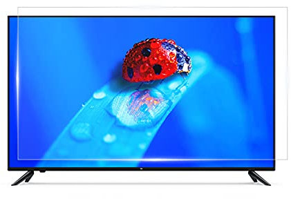 WSHA Schermo TV Anti-Blue Light TV Protecto Anti-UV/Film Filtro Schermo Ultra-Chiaro, per LCD/LED/OLED e QLED 4K HDTV (50-75 Pollici),50Inches(1095x616mm)