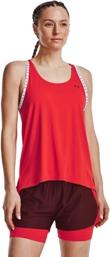 Under Armour Knockout Tanktop Damen rot, S Damen
