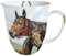 Ambiente Becher Mug Tasse Tee/Kaffee Becher ca. 0,4L Pferde Horse Love