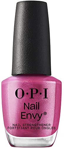 OPI Nail Envy Powerful Pink in Pink – Original OPI Treatment mit veganer Formel – Schützt die Naturnägel – Für langanhaltenden Glanz und Pflege – 15 ml