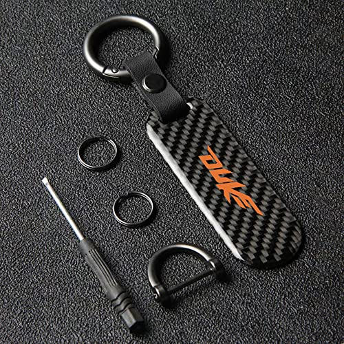 SLURF Auto Schlüsselanhänger für KTM Duke 125 200 390 690 790 890 DUKE125 DUKE200 DUKE390 Auto Fahrzeug Motorrad Fahrrad Mode Accessoires,A-M
