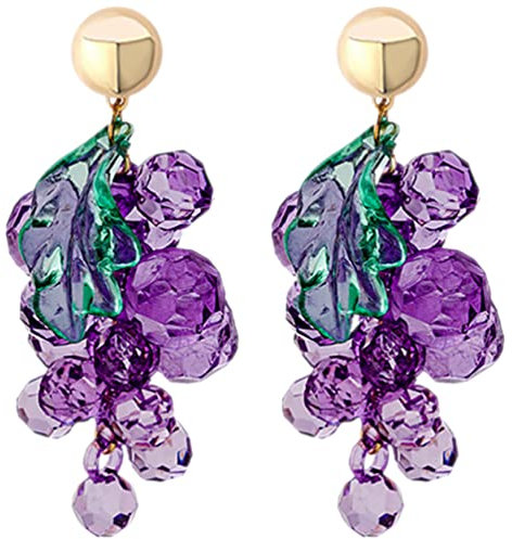 Holibanna 1 Paire De Boucles Doreilles En Acrylique Pour Femmes Boucles Doreilles Tendance En Forme De Fruits Bijoux Esthétiques Pour Adolescentes