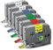UniPlus 6x Kompatibel Tze 12mm 0,47 Etikettenband als Ersatz für Brother TZe-231 TZe-131 TZe-431 TZe-531 TZe-631 TZe-731 für Brother P-Touch PT-H105 PT-H110 PT-H200 PT-H107B PT-D410 PTH100R PT-P710BT