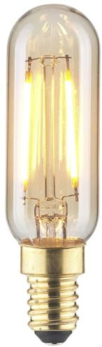 LightMe LM85050 LED E14 Röhrenform 2.5W Bernstein (Ø x L) 25mm x 90mm 1St.