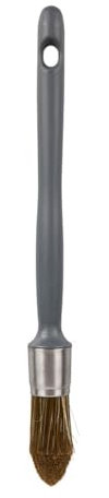 COGEX - Brosse à rechampir, Pinceau à rechampir Peinture - Brosse à rechampir Peinture - Diamètre: Ø21mm - pour Bois et Fer - Manche en Plastique 100% recyclé - pour Angles, moulures & reliefs