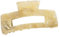 Wambere 1 Stück Damen Haarklammern Groß Acetat Haarklauenclip Haarspangen für Dickes Haar Rutschfestes Haar Jaw Clips Kopfbedeckung Haarschmuck Haarstyling Zubehör für Frauen Mädchen,Creme A