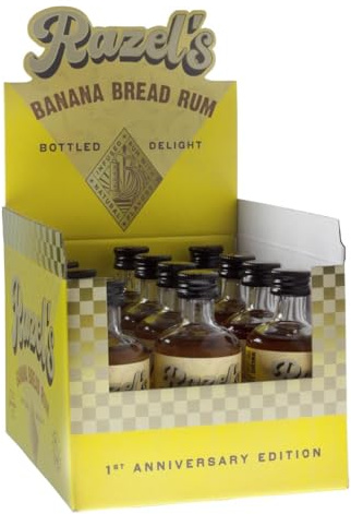 Razel's Banana Bread Rum Miniaturen 12er Box