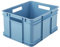 keeeper Transportbox mit Tragegriffen, Euro-Box XL, 28 l, 43 x 35 x 24 cm, Bruno Eco Line, Blau (Eco Sky Blue)