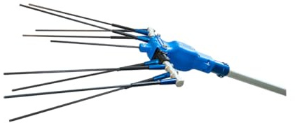PATERLINI Abbacchiatore Elettrico Professionale per Raccolta Olive 12V - Scuotitore Raccogliolive Elettrico Leggero e Potente - Raccolta Olive Veloce (OLIVELOX BA3 - Asta Fissa Corta Mt. 2,3)