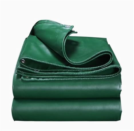 Exterieur Bâche Imperméable en PVC, Bâche Imperméable et Indéchirable avec Oeillets, pour Bois, Jardin, Toit, comme Bache Piscine(3x6m)