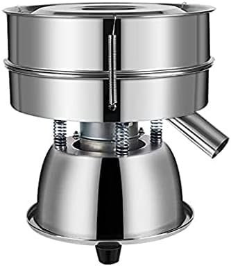 RUHEN Setaccio Automatico per Polvere, Filtro Vibrante, Macchina per setaccio Elettrico, setaccio in Acciaio Inossidabile per granuli in Polvere