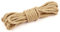 Juteschnur,Zommke 10 m Juteseil Hanfseil Braun Jute-Schnur Seil Kordel für Garten, DIY Kunsthandwerk, Verpackungen und Dekoration (6mm)