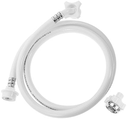 ULTECHNOVO Tubo Di Ingresso Acqua Per Lavatrice Prolunga Per Tubo Acqua Connettore Rapido Materiale in Pvc Resistente Installazione Senza