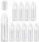 Bortivier 10 Pack Refillable Acrylic Paint Markers White Paint Marker Pens 15mm for Rock Painting Wood
