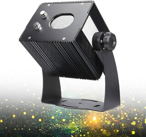 Lampada Proiettore Firefly Dinamica Da 30 W, Lampada Proiettore Natalizia Dinamica Impermeabile, Proiettore Portatile per Esterni, Luce Da Giardino a LED Con Luce Stellare per Giardino White