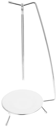 DOITOOL Appendiabiti Barbecue Accessori in Acciaio Inossidabile con 2 Spiedini per Grigliare, Design Versatile e Pratico per Backyard Bbqs e Tailgating