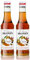 2x Monin Karamell / Caramel Sirup, 250 ml Flasche
