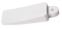 Merriway BH02056 (12 Pcs) Soft Rubber Window Table Furniture Wedge White - Pack of 12 Pieces