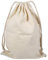 Packung mit 6 Kordelzug Taschen Baumwollbeutel Drawstring Reisen für Männer und Frauen(15 * 20cm)