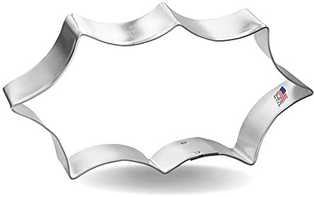 Holly Leaf Cookie Cutter 5.5 Inch - Made in the USA – Foose Cookie Cutters Tin Plated Steel Holly Leaf Cookie Mold