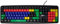 I-CHOOSE LIMITED Kinder Bunte Computer-Tastatur mit Groß und Kleinbuchstaben