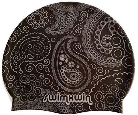 Swimxwin Cuffia in Silicone Drop | Cuffia da Nuoto|Cuffia da Piscina | Grande Comfort e Aderenza | Design e Stile Italiano