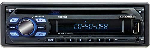 Caliber RCD122 CD USB SD AUX-IN MP3 Radio Tuner + Radioblende schwarz mit Fach für Toyota Yaris (P1) Facelift 2003-2006