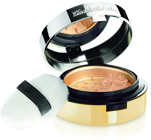 Elizabeth Arden, Pure Finish Mineral Powder Foundation, Fondotinta in Polvere Ultra-Leggero, Uniforma il Tono, Attenua le Imperfezioni, Finitura Naturale, Protezione Solare SPF 20, Tonalità 02