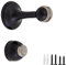 Design House Magnetischer Türstopper 189316-MB, 2er-Pack, schwarz matt
