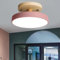 GHiycotdl LED Deckenleuchte,3 Farben Temperatur 3000/4000/6000K,Deckenleuchte für Wohnzimmer Schlafzimmer Kinderzimmer Flur Küche Balkon Büro 22CM (Rosa)