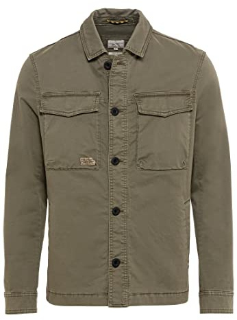camel active Herren Indoorjacke Regular Fit Oliv Braun, menswear-54