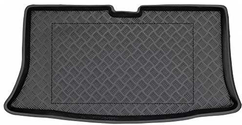 MatsMore Tapetes de PE para maletero adecuado para Nissan Micra III K12 2002-2010 Mejore la comodidad de su viaje con la resistente alfombrilla para el maletero del coche, que protege contra la sucied