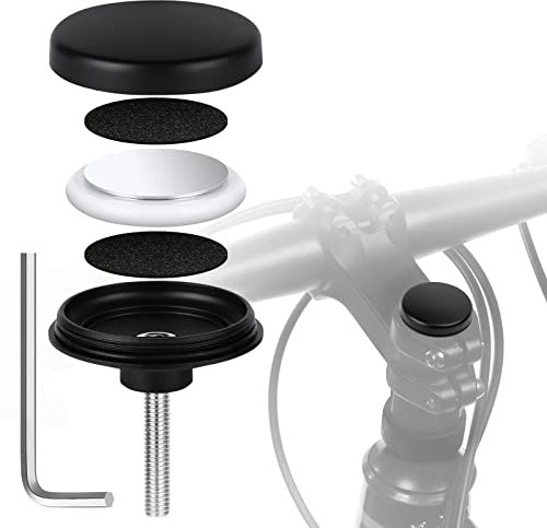Ainiv Bicycle Case for AirTag, Bike Holder for AirTag, Water Resistant Anti-Shake Bike Mount Holder, Suitable for All Bikes with Hidden Headphone Size 31.8mm, Protectors for Road Mountain Bicycle