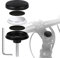 Ainiv Bicycle Case for AirTag, Bike Holder for AirTag, Water Resistant Anti-Shake Bike Mount Holder, Suitable for All Bikes with Hidden Headphone Size 31.8mm, Protectors for Road Mountain Bicycle