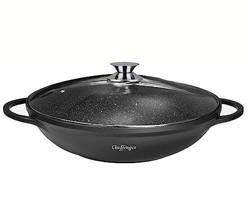 China Wok 36cm aluguß beschichtet