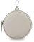 stylx Fashion You Want Damen Münzbörse aus echtes Leder, kleine Geldbörse mit Reißverschluss, Mini Portemonnaie Coin Pocket für Frauen Mädchen Kinder (Off-White)