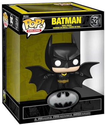 Funko Pop! Deluxe: BM 85th - Batman Soaring - Batman 1989 - Figura in Vinile da Collezione - Idea Regalo - Merchandising Ufficiale - Giocattoli per Bambini e Adulti - Movies Fans