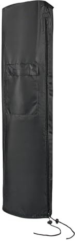 Kasmole Cache-poussière de Chauffage | Housse de Chauffage complète étanche Couverture de Chauffage terrasse de Protection Solaire avec Fermeture éclair - pour la Maison, l'intérieur et l'extérieur