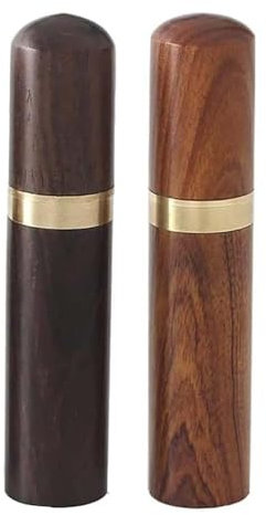 Yerleomit 2 Stück Holz Aufbewahrung Nähnadeln Stopfnadeln Holznadelkoffer Nähnadeln Aufbewahrungsnadeletui Aufbewahrungsbox Nadeln Etui für Nähnadeln zur Aufbewahrung Aller Arten von Feinen Nadeln