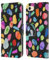 Head Case Designs Offizielle Ninola Aquarell Joy Schwarz Bunte Abstrakte Formen Leder Brieftaschen Handyhülle Hülle Huelle kompatibel mit Apple iPhone 7/8 / SE 2020 & 2022