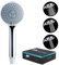 SOTBE LARK FORST Duschkopf - Handbrause - Duschbrause Set in Chrom - Wassersparender Duschkopf für Dusche - Shower Head