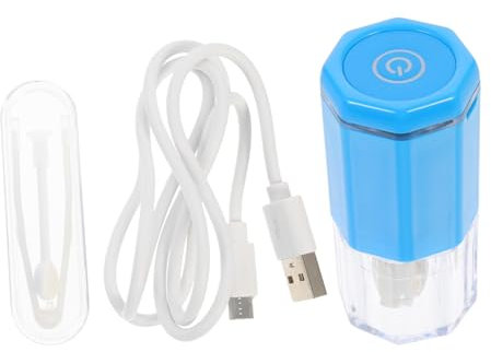 WATIIFUFU Electric Lens Cleaner for Spectacles Contacts Automatic Cleaning Machine Eye Lens Cleaner Portable for Home Travel Outdoor