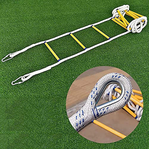 Fire Escape Ladder Soft Ladder Rope Emergency Work Safety Response Self Rock Climbing Rope Ladder/30M