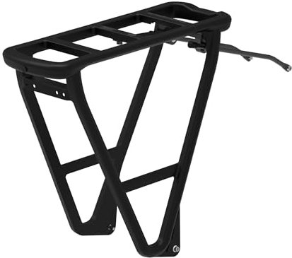 POLISPORT 8873000004 - Porte-Bagages arrière pour vélo HRP Compatible avec Les sièges à Montage Standard en Noir