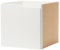 IKEA Einsatz mit Tür weiß OHNE Griff 33x33 (IKE 105.085.07) für Kallax Regal
