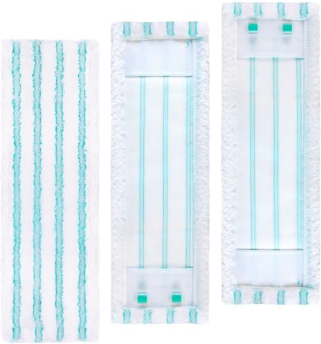 Têtes de Balais Serpillères de Rechange, Chiffon en Microfibre pour Leifheit Profi XL Micro Duo/Profi XL Cotton Plus Housse de Rechange Têtes de Recharge de Vadrouille 2025 New